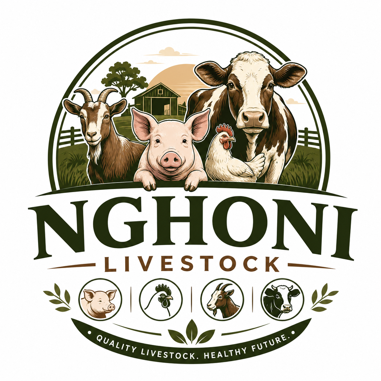 Nghoni Livestock Logo